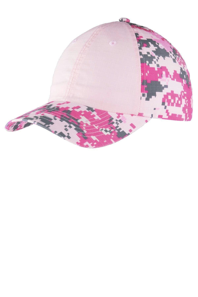 Caps Port Authority Colorblock Digital Ripstop Camouflage Cap. C926 Port Authority