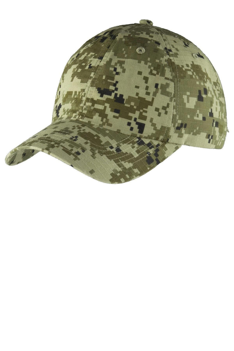 Caps Port Authority Digital Ripstop Camouflage Cap. C925 Port Authority