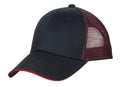 Caps Port Authority Double MeshSnapback Sandwich Bill Cap. C818 Port Authority