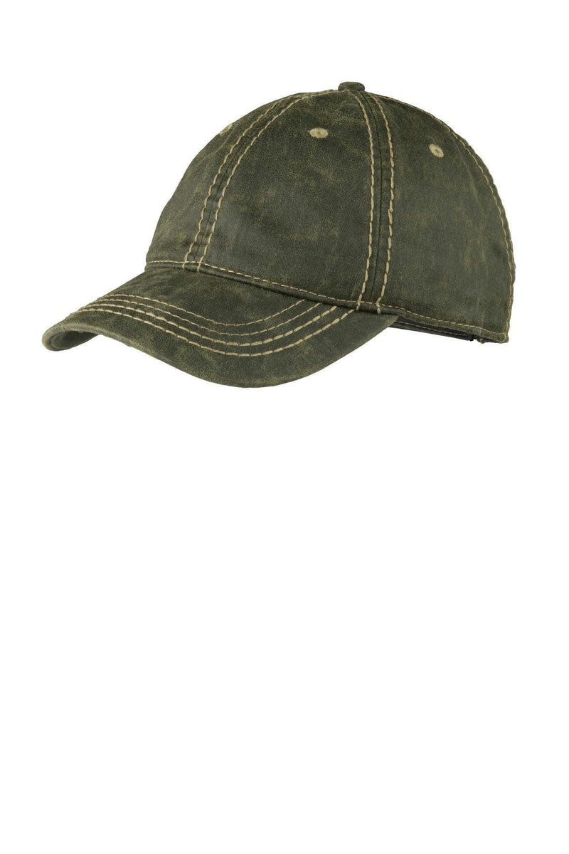 Caps Port Authority Pigment Print Distressed Cap. C924 Port Authority