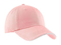 Caps Port Authority Sandwich Bill Cap with Striped Closure.  C830 Port Authority