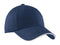 Caps Port Authority Sandwich Bill Cap with Striped Closure.  C830 Port Authority