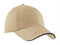 Caps Port Authority Sandwich Bill Cap with Striped Closure.  C830 Port Authority
