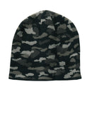 Caps Port & Company - Camo Beanie Cap.  CP91C Port & Company