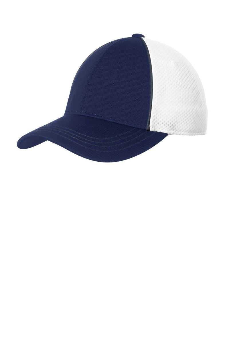 Caps Sport-Tek Piped Mesh Back Cap. STC29 Sport-Tek