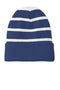 Caps Sport-Tek Striped Beanie with Solid Band. STC31 Sport-Tek