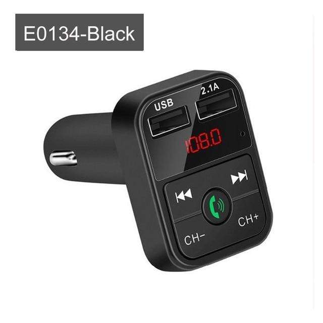 Car Bluetooth 5.0 FM Transmitter Wireless Handsfree Audio Receiver Auto MP3 Player 2.1A Dual USB Fast Charger Car Accessories AExp