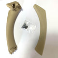 Car Inner Handle Interior Door Panel Pull Trim Cover Gray Beige Black left Right For BMW 3 series E90 E91 316 318 320 325 328 AExp