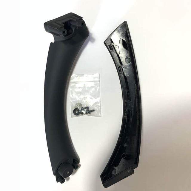 Car Inner Handle Interior Door Panel Pull Trim Cover Gray Beige Black left Right For BMW 3 series E90 E91 316 318 320 325 328 AExp