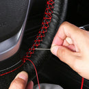 Car Steering Wheel Braid Cover Soft Texture Car Covers With Needles And Thread Artificial Leather Car Styling Covers JadeMoghul Inc. 