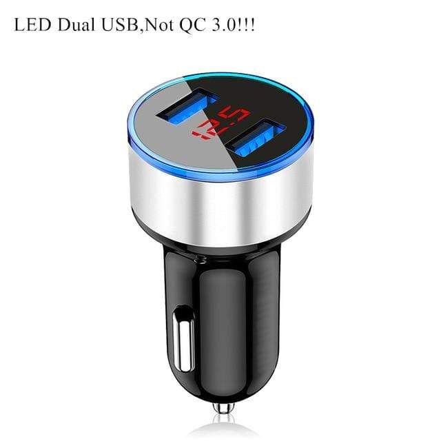 Car USB Charger Quick Charge 3.0 4.0 Universal 18W Fast Charging in car 4 Port mobile phone charger for samsung s10 iphone 11 7 AExp