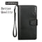 Card holder Leather Wallet men Long Design Quality passport cover Fashion Casual Mens Purse Zipper Multi-function coin purse 7X-7X5 Black Quality-JadeMoghul Inc.