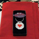 Card Suits Key Chains "Diamond" (Pack of 1)-Popular Wedding Favors-JadeMoghul Inc.