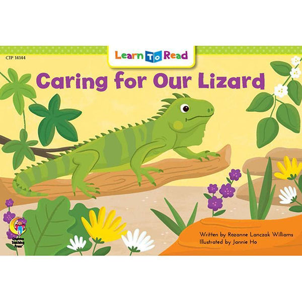 CARING FOR OUR LIZARD LEARN TO READ-Learning Materials-JadeMoghul Inc.