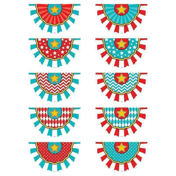 CARNIVAL BUNTING ACCENTS-Learning Materials-JadeMoghul Inc.