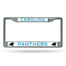 Cool License Plate Frames Carolina Panthers Chrome Frame