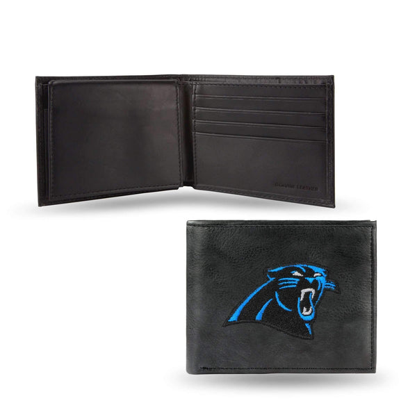 Card Wallet Men Carolina Panthers Embroidery Billfold