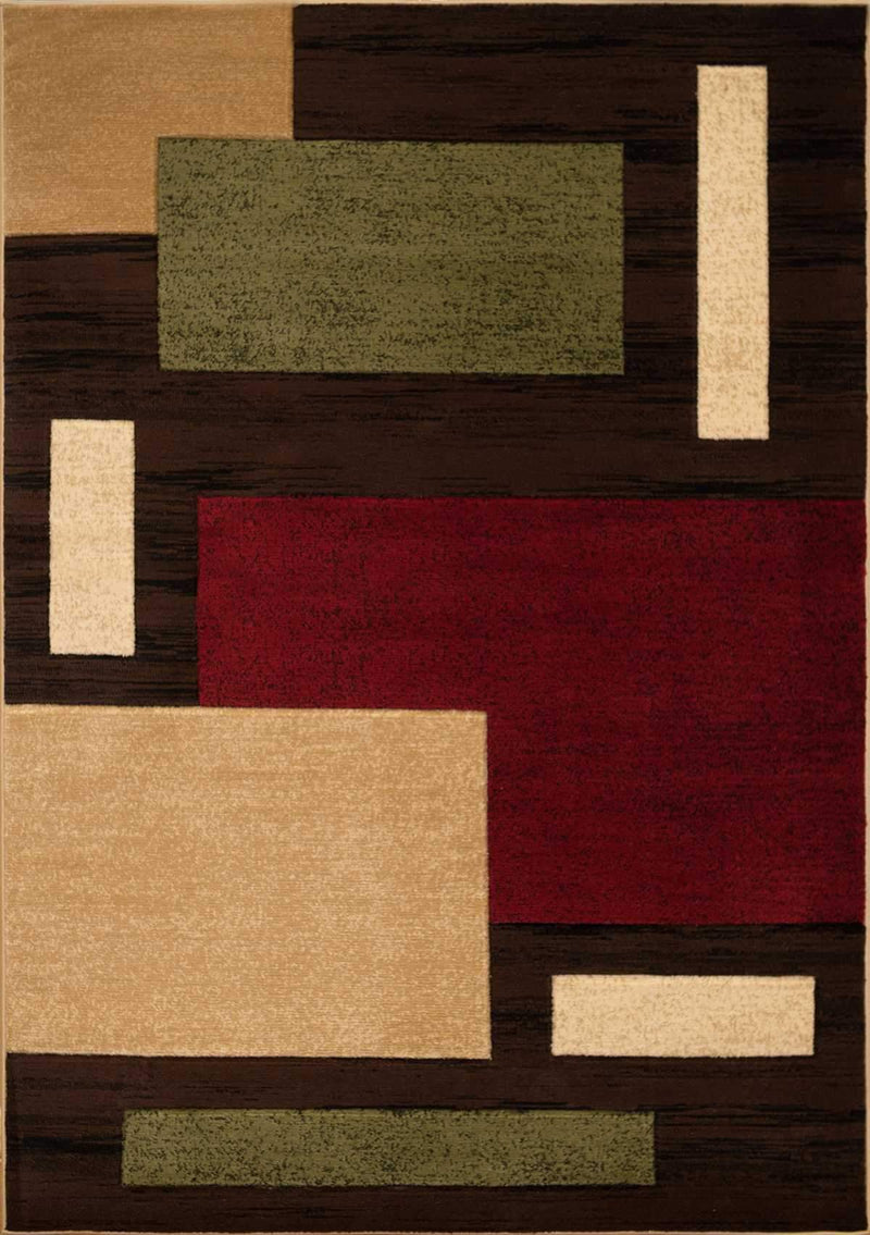 Carpets Best Carpet - 22" x 36" x 0.43" Multi Polypropylene Accent Rug HomeRoots