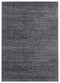 Carpets Best Carpet 23" x 36" x 1.2" Smoke Microfiber Polyester Accent Rug 1698 HomeRoots
