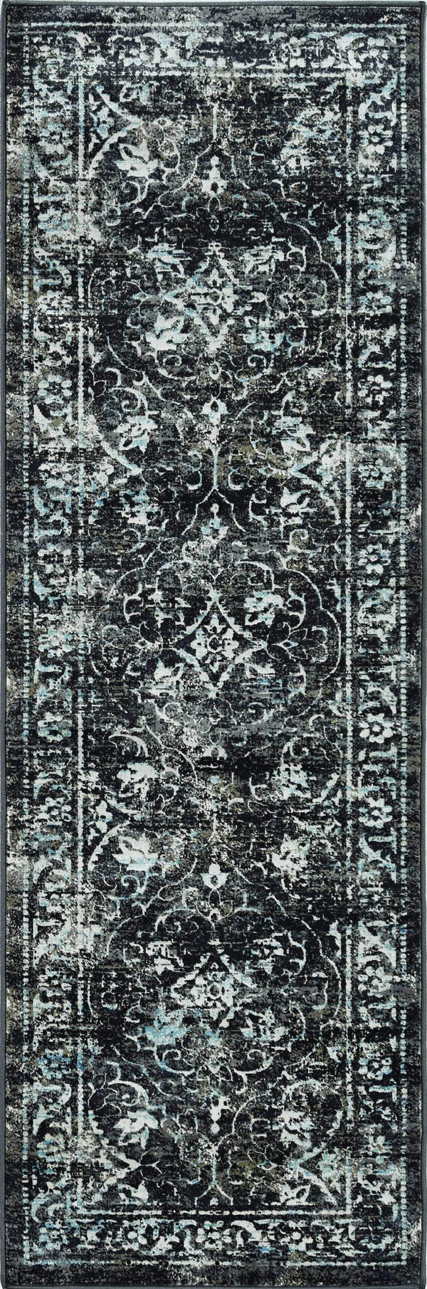 Carpets Best Carpet For Bedrooms - 94" X 134" X 0.'25" Midnight Polypropylene / Viscose Rug HomeRoots