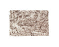 Carpets Carpet - 24" x 36" x 1.5" Gradient Chocolate, Faux Sheepskin, Rectangular - Area Rug HomeRoots