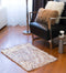 Carpets Carpet - 24" x 36" x 1.5" Gradient Chocolate, Faux Sheepskin, Rectangular - Area Rug HomeRoots