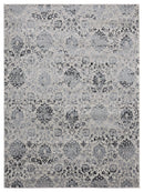 Carpets Carpet Depot 22" x 36" x 0.31" Onyx Olefin Accent Rug 8284 HomeRoots