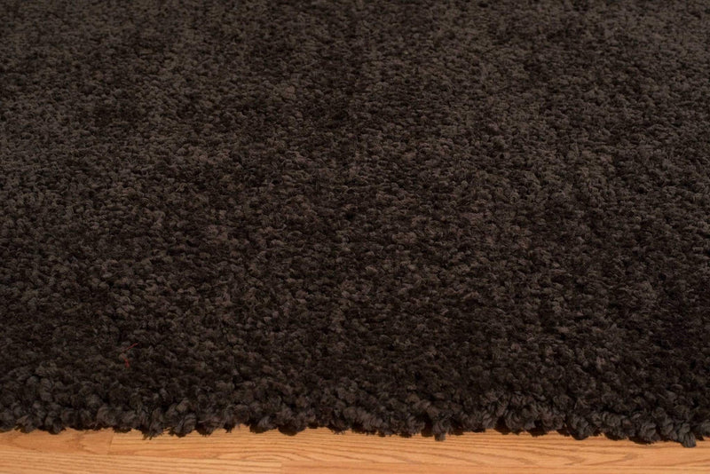 Carpets Carpet Depot - 31" x 47" x 1.6" Dark Chocolate Polyester Accent Rug HomeRoots