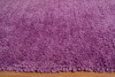 Carpets Carpet Depot - 31" x 47" x 1.6" Lilac Polyester Accent Rug HomeRoots