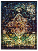 Carpets Carpet Mart - 22" x 36" x 0.3 Multi Olefin Accent Rug HomeRoots