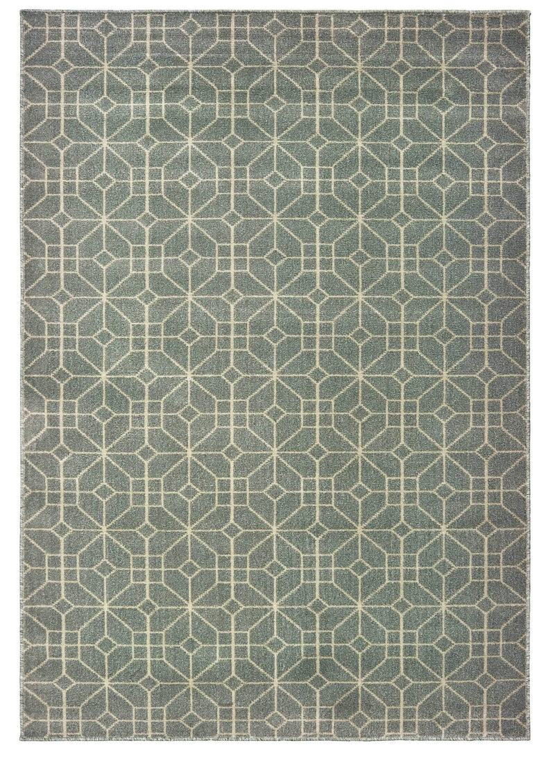 Carpets Carpet Mart 22" x 36" x 0.31" Charcoal Polypropylene Accent Rug 9825 HomeRoots