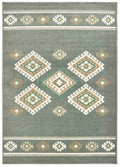 Carpets Carpet Mart 22" x 36" x 0.31" Charcoal Polypropylene Accent Rug 9845 HomeRoots