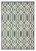 Carpets Carpet Mart 22" x 36" x 0.31" Charcoal Polypropylene Accent Rug 9860 HomeRoots