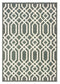 Carpets Carpet Mart 22" x 36" x 0.31" Charcoal Polypropylene Accent Rug 9860 HomeRoots