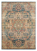 Carpets Carpet Mart 22" x 36" x 0.37" Multi Olefin Frieze Accent Rug 9763 HomeRoots