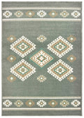 Carpets Carpet Mart 47" x 63" x 0.31" Charcoal Polypropylene Accent Rug 9847 HomeRoots