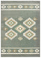 Carpets Carpet Mart 47" x 63" x 0.31" Charcoal Polypropylene Accent Rug 9847 HomeRoots