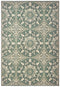 Carpets Carpet Mart 47" x 63" x 0.31" Charcoal Polypropylene Accent Rug 9867 HomeRoots