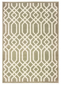 Carpets Carpet Mart 47" x 63" x 0.31" Grey Polypropylene Accent Rug 9857 HomeRoots