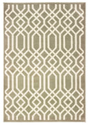 Carpets Carpet Mart 47" x 63" x 0.31" Grey Polypropylene Accent Rug 9857 HomeRoots