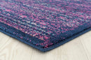 Carpets Carpet Outlet - 150" x 180" x 0.35" Midnight Blue Olefin/Frieze Rug HomeRoots