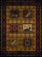 Carpets Carpet Outlet - 6 x 86" x 0.4" Lodge Polypropylene Stamp Lodge Area Rug HomeRoots