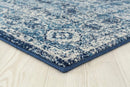 Carpets Carpet Outlet - 63" x 86" x 0.35" Midnight Blue Area Rug HomeRoots