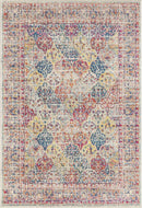 Carpets Carpet Outlet - 63" x 86" x 0.35" Multi Olefin/Frieze Area Rug HomeRoots