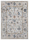 Carpets Carpet Warehouse 23" x 36" x 0.79" Beige Microfiber/Polyester Accent Rug 8034 HomeRoots