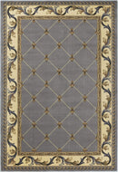 Carpets Carpets For Sale 9'10 x 13'2" Polypropylene Slate Blue Area Rug 488 HomeRoots