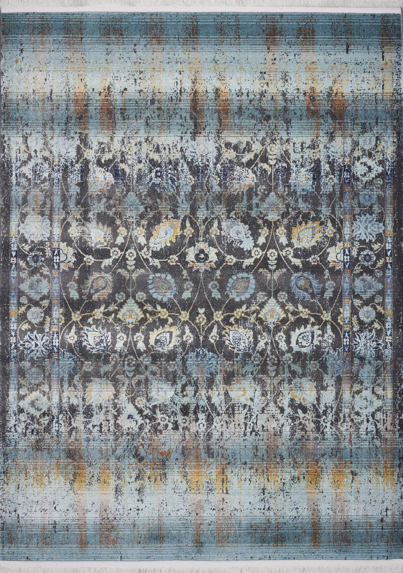 Carpets Carpets For Sale - 9'10" x 13'2" Polypropylene Turquoise Area Rug HomeRoots