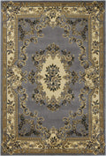 Carpets Cheap Carpet - 2'3" x 3'3" Polypropylene Slate Blue Area Rug HomeRoots