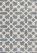 Carpets Cheap Carpet - 5'3" x 7'7" Microfiber Slate Blue Area Rug HomeRoots