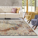 Carpets Indoor Outdoor Carpet - 7'10"X 10'10" Polypropylene Multi Area Rug HomeRoots